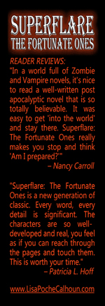 Superflare: The Fortunate Ones bookmark back