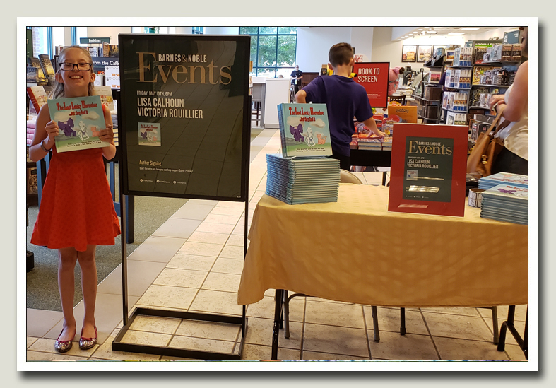 Victoria's first book signing